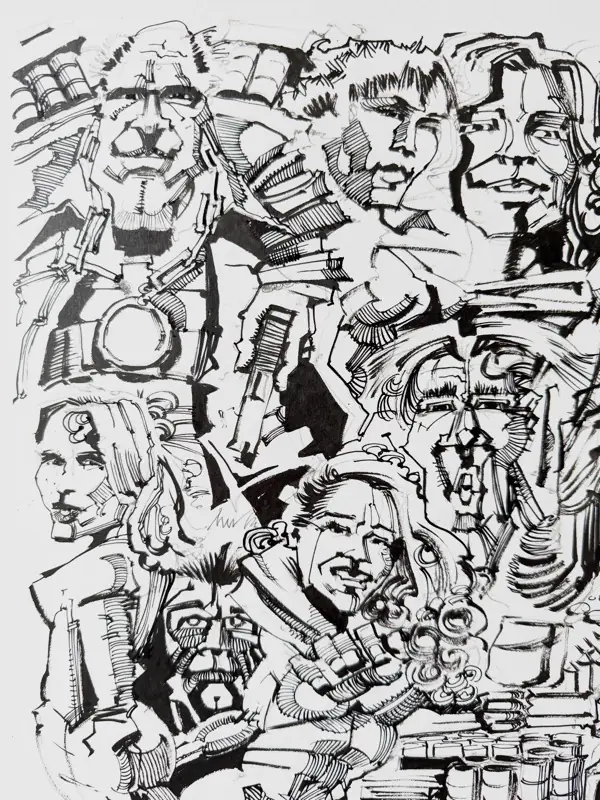 Character Mayhem (details)