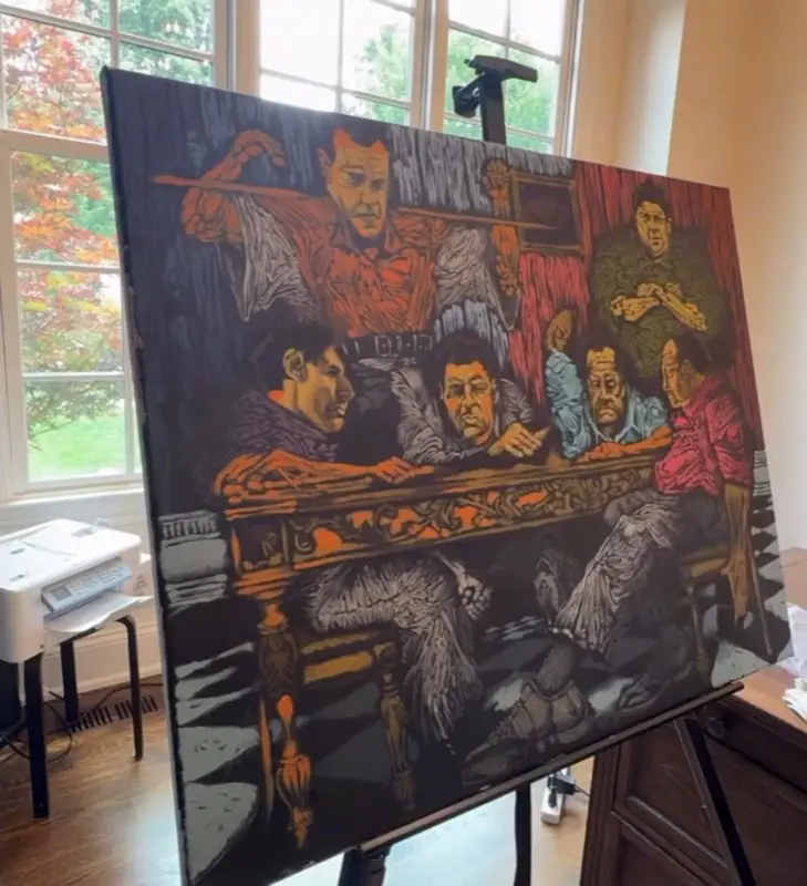 Sopranos Table, creation part 2